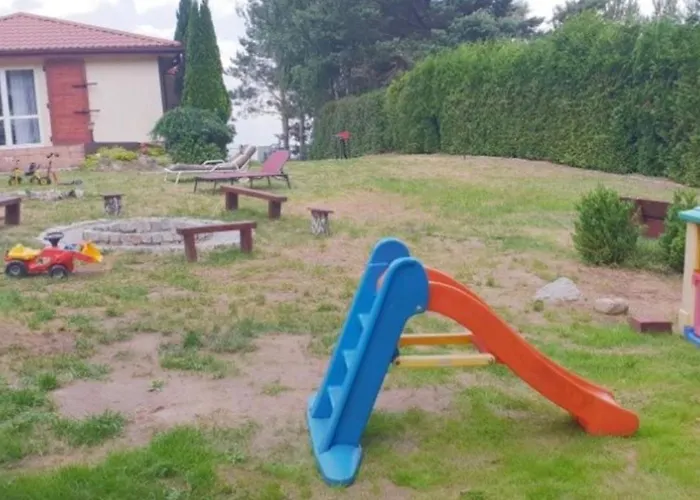 Duży Dom Letniskowy - Bliźniak Nad Jeziorem Skarlińskim I 180m Od Jeziora I łódka Wiosłowa W Cenie * Skarlin